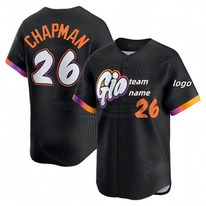 เสื้อเบสบอลซอฟต์บอลแบบสั้นสำหรับผู้ชาย ทีมซานฟรานซิสโก ไจแอนต์ส  ผ้าตาข่ายเนื้อแน่น ผลิตในอเมริกา ทำจากโพลีเอสเตอร์ พิมพ์ลาย ป้องกันแบคทีเรีย - Product Image 5