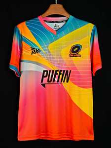 ชุดเสื้อรักบี้แบบสั่งทำพิเศษ PUFFIN SPORTS คอวี แขนสั้น ระบายอากาศได้ดี ผลิตจากโพลีเอสเตอร์ ชุดกีฬาผู้ชายสำหรับฤดูร้อน - Product Image 3