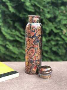Handcraft Floral <b>Printed</b> Stainless Steel Insulated Water Bottle Reusable Travel Drinking Bottle For Home And <b>Office</b> - Product Image 1