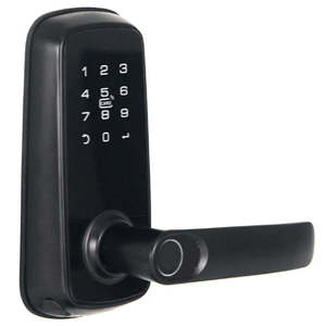 กุญแจล็อคประตูอัจฉริยะสำหรับประตูหน้ากุญแจทำจากซิงค์อัลลอยด์ใช้งานได้อเนกประสงค์กันสนิม - Product Image 4