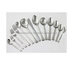 Latest 2026 Tableware Metal Stainless Steel Cutlery Set <b>Flatware</b> in Silverware Cutlery Set in Different Sizes Handmade - Product Image 5