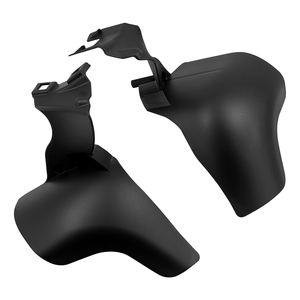 HCMOTORKU Copertura Termica per Moto, Deflettore Aria Centrale Nero per Harley Softail Fat Boy Breakout Street Bob 2018-23 - Product Image 1