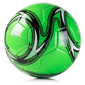 Ballon de football d'entraînement en cuir PU de qualité supérieure, logo personnalisé, fabriqué en usine, cousu à la machine - Product Image 2