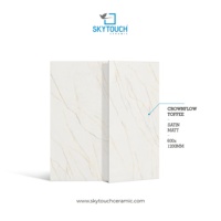 Nouvelle conception, dalle de marbre polie 600x1200 mm, blanc Carrara, carreaux muraux intérieurs, style italien, dalles en porcelaine pleine masse