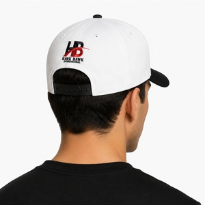 Casquette de baseball haut de gamme bicolore personnalisée, broderie imprimée sur mesure, ajustement réglable, style classique, coutures durables - Product Image 2