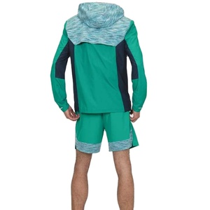 Conjunto Corto Cortavientos Personalizado de Alta Calidad para Hombre - Corte Holgado 100% Poliéster Conjunto Corto de Nailon Transpirable para Hombre POR BS 2026 - Product Image 3