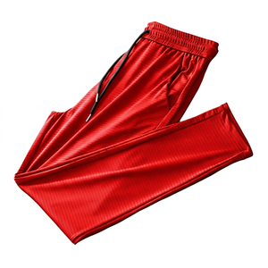 Pantalon de survêtement droit pour homme, taille mi-haute, élastique, décontracté, avec poches latérales, respirant, écologique, séchage rapide, léger - Product Image 5
