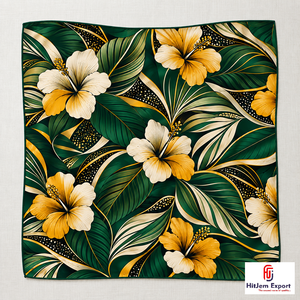 High Quality Custom Square Scarf Lightweight Fashion <b>Accessories</b> OEM ODM Manufacturer Cyprus Custom Fabric Products Bulk Supply - Product Image 6