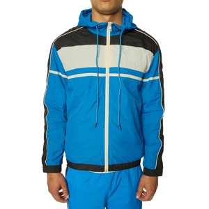 Vestes Coupe-Vent Personnalisées pour Hommes Sports de Plein Air Vestes de Plein Air Décontractées de Grande Taille Veste Coupe-Vent à Blocs de Couleurs pour Hommes - Product Image 4