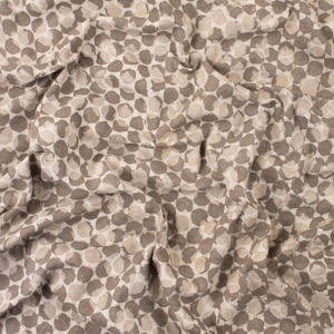 Hermosa tela Kashish gris de lona de algodón con bloque manual para cortinas, fundas de almohada, colchas acolchadas - Product Image 1