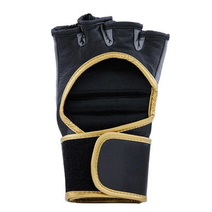 Gants de boxe MMA professionnels - Matériel PU durable, évacuation de l'humidité, fermeture auto-agrippante, unisexe, pour la salle de sport et la boxe - Product Image 3
