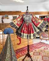 Prix de gros – Dernières robes afghanes Kuchi, style ethnique gitan tribal afghan, longueur genou, vêtements pour femmes, robe afghane de mariage