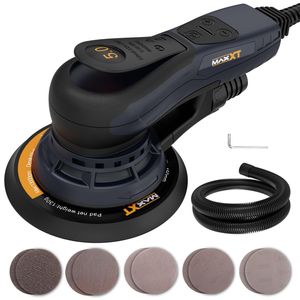 350W 3A Multi-Function Variable Speed Electric Corded Orbital <b>Sanders</b> Machine 5mm Random Orbital <b>Sander</b> Brushless Power Planers - Product Image 1