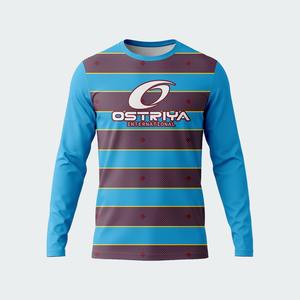 Maillot de football sublimé à manches longues personnalisable de qualité supérieure 2026 – Couleurs personnalisées, 100 % polyester, respirant et séchage rapide - Product Image 3