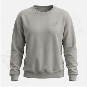 Sudadera de cuello redondo para mujer, jersey de secado rápido de lana, sudadera transpirable de talla grande, sudaderas de invierno con diseño de Color sólido liso - Product Image 2