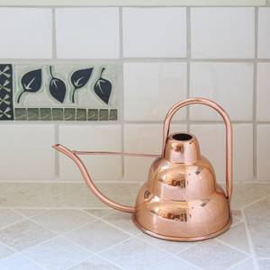 SALEEM INTERNATIONAL Arrosoir en acier inoxydable 1,5 L, finition galvanisée, design durable, bec long pour le jardinage, cadeau - Product Image 5