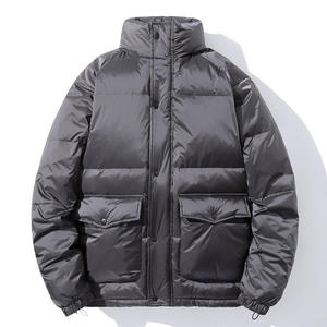 Veste d'hiver imperméable pour homme, légère, chaude, isolée, à capuche, fabricant OEM ODM - Product Image 3