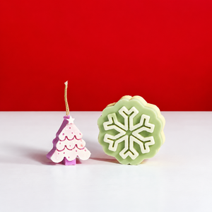 <b>Cheap</b> Price Soy Wax White Snowflake Scene Candle Christmas Holiday <b>Gift</b> <b>Box</b> for Business Retail for Shops Vietnam OEM Candles - Product Image 3