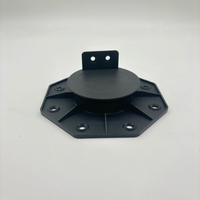 Support de terrasse en WPC certifié SGS, pédestal réglable en plastique pour poutre WPC 18-30 mm, systèmes de support de terrasse ajustables