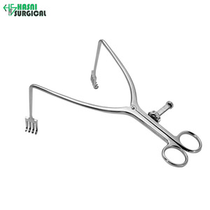 Pinzas Cerebrales de Acero Inoxidable de 3.5 Pulgadas, Instrumento Quirúrgico Médico de Precisión - Product Image 1