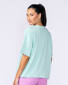 Camiseta Básica Informal Holgada de Primera Calidad del Fabricante, Cuello Redondo, Manga Corta, Camiseta Personalizada, Camisetas para Mujer - Product Image 2