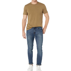 Camiseta Personalizada para Hombre, con Logotipo Frontal, 100% Algodón Grueso, Corte Regular, Cuello Redondo, Manga Corta - Product Image 6