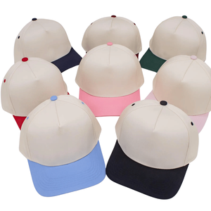 Gorras de béisbol personalizadas de 5 paneles con etiqueta tejida, gorras de béisbol con visera curva, gorra de algodón para hombres y mujeres de fabricantes de sombreros de Vietnam. - Product Image 3