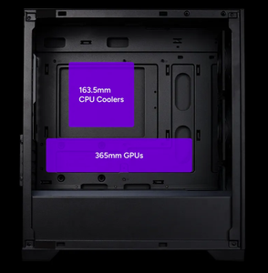 Gabinete para Juegos Cooler Master Elite 302 Micro-ATX, Malla de Alto Flujo de Aire, Vidrio Templado, Ventiladores ARGB, USB-C, Compatible con Radiador de 360 mm - Product Image 6