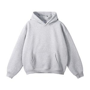 100% coton vierge épais polaire poids lourd surdimensionné impression personnalisée Logo hommes sweats à capuche et sweats 2026 - Product Image 2