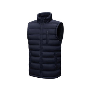 Gilet matelassé imperméable pour homme de qualité supérieure, léger, isolation en polyester/coton |   Vêtements d'extérieur d'hiver |   OEM ODM personnalisé - Product Image 3