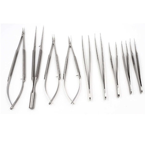 Ensemble d'instruments microchirurgicaux de base, kit de microchirurgie - Product Image 4