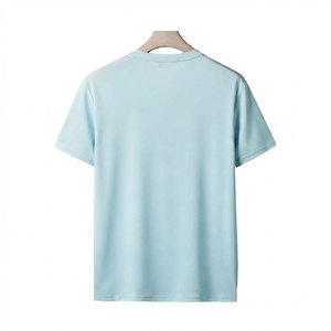 เสื้อยืดผู้ชายสำหรับฤดูร้อน สไตล์สตรีทแวร์ สีพื้นเรียบง่าย มีจำหน่ายในราคาที่เข้าถึงได้ - Product Image 2