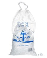 Sacs à glaçons transparents blancs avec fermeture éclair, en LDPE, jetables, pour congélateur de cuisine, impression personnalisée du logo, taille sur mesure