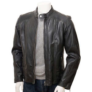 แจ็คเก็ตหนังผู้ชายดีไซน์ล่าสุด หนังวัวแท้คุณภาพสูง 100% สำหรับฤดูหนาว ผลิตในปากีสถาน - Product Image 3