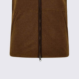 Chalecos de lana personalizados de última tendencia para hombre, sin mangas, a precio asequible, con cremallera. - Product Image 5