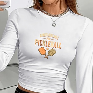 Pickleball เสื้อแขนยาวแฟชั่นสำหรับผู้หญิง - Product Image 4