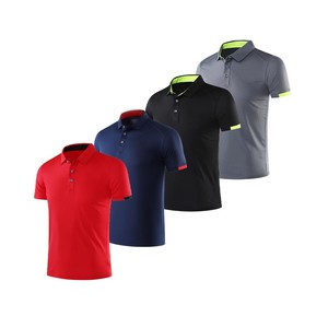 Polo de rugby athlétique pour homme à manches longues, en tissu mélangé coton, avec patte de boutonnage et coupe décontractée, idéal pour les activités sportives - Product Image 3