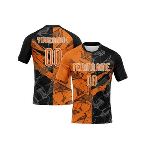 ชุดเสื้อฟุตบอลแบบซับลิเมชั่นสีม่วงและดำ ลายกราฟิก สำหรับทุกเพศ ระบายอากาศได้ดี แห้งเร็ว ผลิตจากโพลีเอสเตอร์ 100% - Product Image 6