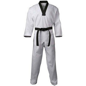 Uniforme de Artes Marciales Premium, 550 GSM, 100% Algodón Poliéster, Tejido Perlado, Logotipo Personalizado, Parches Bordados, Servicios OEM Duraderos - Product Image 1