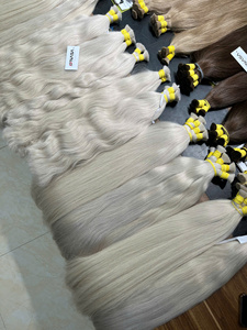 Extensiones de Cabello Vietnamita 100% Virgen, Rubias, en Paquetes, Todos los Tamaños de 12 a 32 Pulgadas, Super Double Drawn, Estilo Liso - Product Image 6