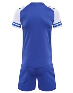 Conjunto de Camiseta de Fútbol Blanca y Marrón para Hombre, Cuello en V, Manga Corta, Transpirable, Poliéster, Número 10 Personalizado, Uniforme de Fútbol para Adultos - Product Image 2