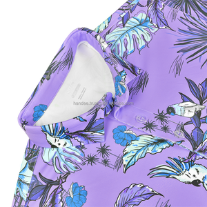 Camiseta de Golf Personalizada para Hombre, Cuello en V, Tejida, Impresión Digital, Secado Rápido y Ecológica, Manga Corta, Estilo Deportivo y Casual Elegante - Product Image 3