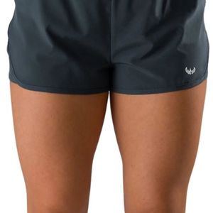 Shorts de course légers gris foncé pour femmes, séchage rapide, respirants, pour la gym, l'entraînement, le fitness, avec poches latérales - Product Image 6