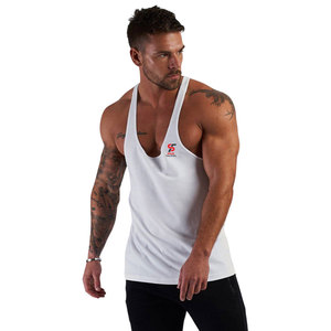 Débardeur de musculation Solid Trader, coupe ajustée, coutures renforcées, pour la musculation, l'entraînement de force, les sports, débardeurs pour hommes - Product Image 3