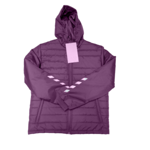 <b>Men's</b> <b>Long</b> Hooded Puffer <b>Jacket</b> With Reflective Stripes Windproof Thick Polyester Winter Casual Coat - Product Image 3