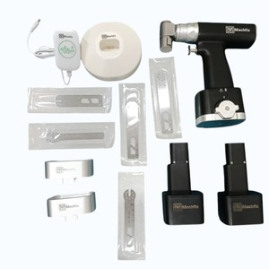 Sistema de sierra para implantes ortopédicos profesional a batería – Cortador de huesos quirúrgico de alto torque - Product Image 3