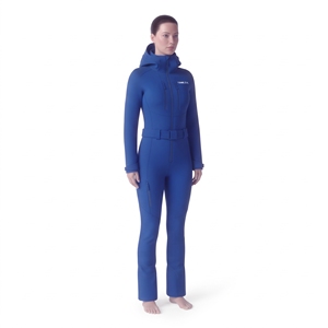 Mono de esquí impermeable para mujer, cortavientos, cálido, con capucha y cremallera, de una pieza, para deportes de nieve y actividades al aire libre - Product Image 4