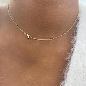 Colgante de Diamante Amarillo con Corte Cojín en Forma de Flor, Halo en Forma de Corazón, Diamante Cultivado en Laboratorio, Collar de Oro Sólido para Aniversario de Bodas - Product Image 4