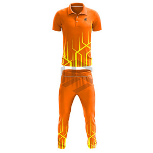 Nouveau design d'uniformes de cricket pour hommes – Maillots d'équipe par sublimation en gros, respirants, 100 % polyester, tendance, pour le cricket pakistanais et américain - Product Image 4