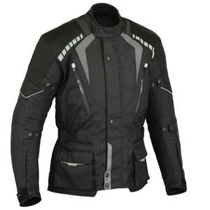 Chaqueta de Motociclismo para Hombre, Talla Grande, Impermeable, con Protección CE, Textil, para Todas las Estaciones, Invierno, Protectora, para Turismo - Product Image 1